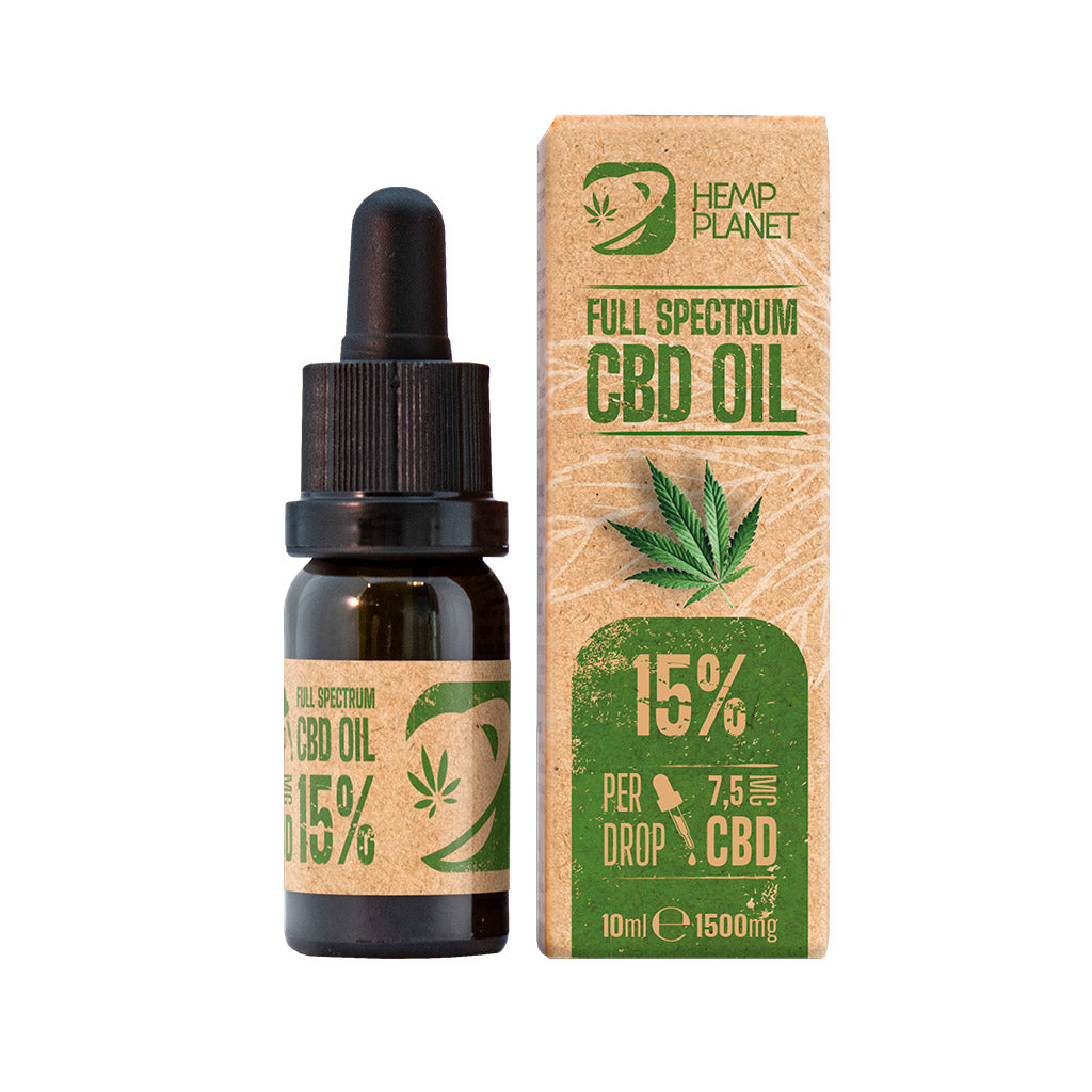Óleo de CBD 15% Full Spectrum - Multitrance Original Amsterdam - Hemp Planet (10ml)