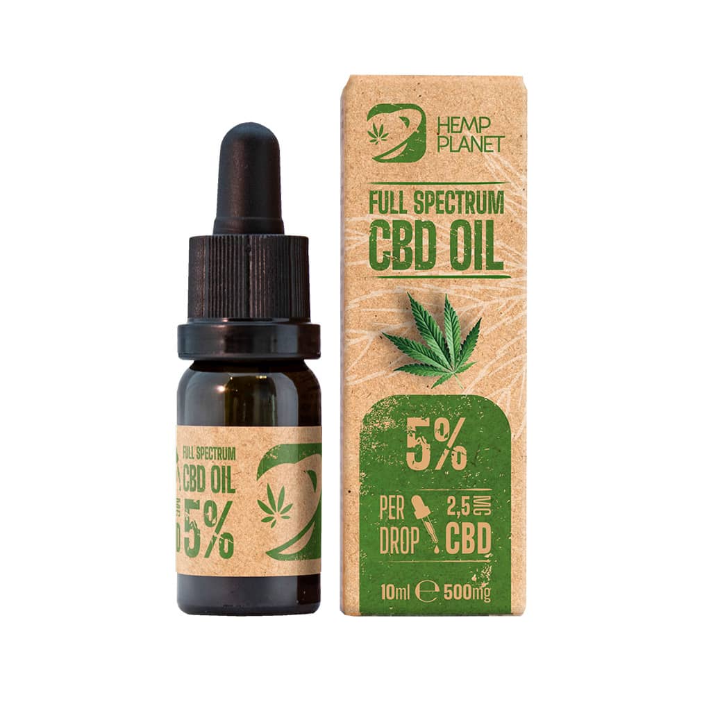 Óleo de CBD 5% Full Spectrum - Multitrance Original Amsterdam - Hemp Planet (10ml)