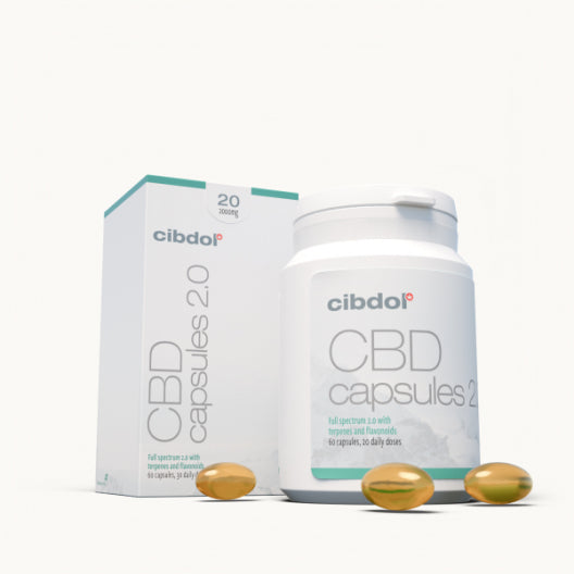 Cibdol Cápsulas CBD 20% (2000mg)