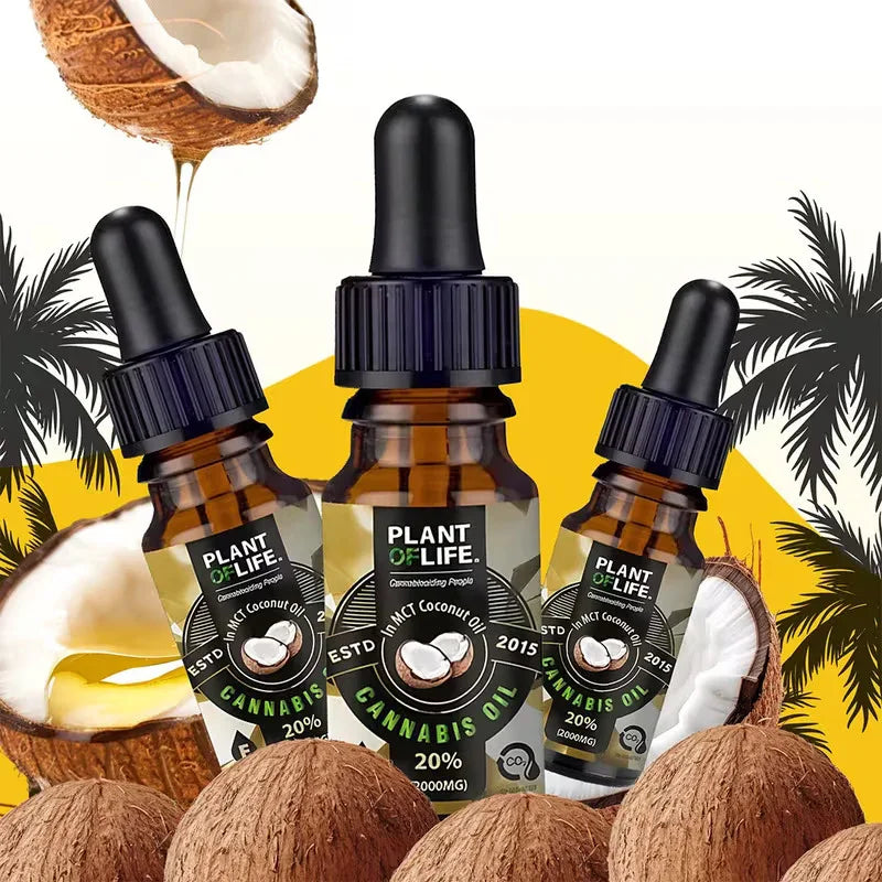 Óleo de CBD 20% Full Spectrum - Plant of Life (10ml)