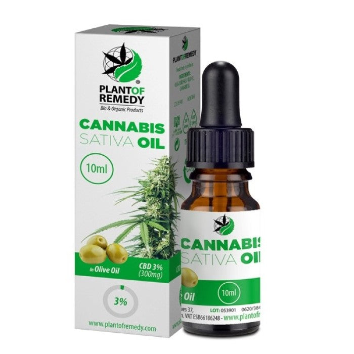 Óleo de CBD 3% Plant of Remedy (10ml)