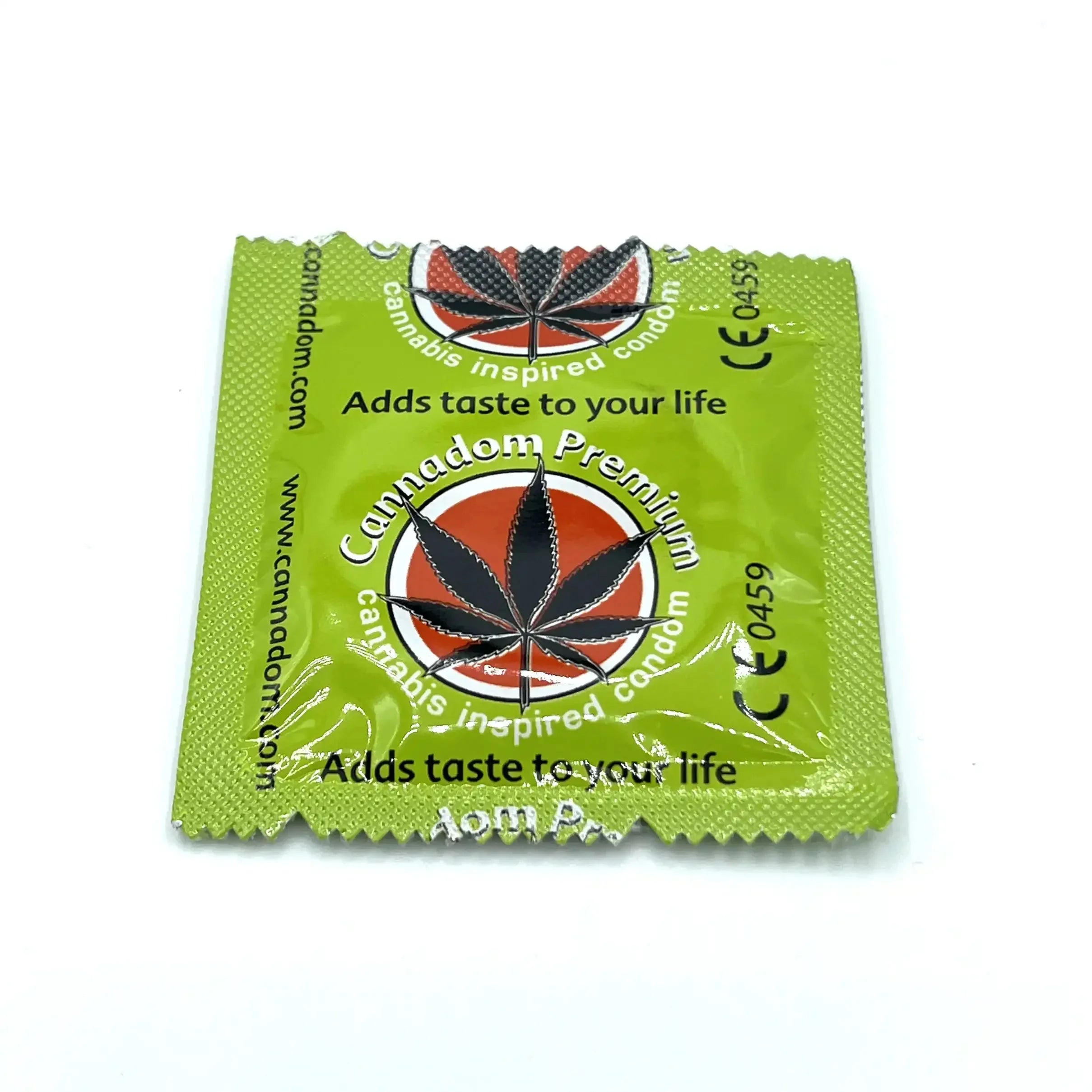 Preservativo Cannabis Cannadom